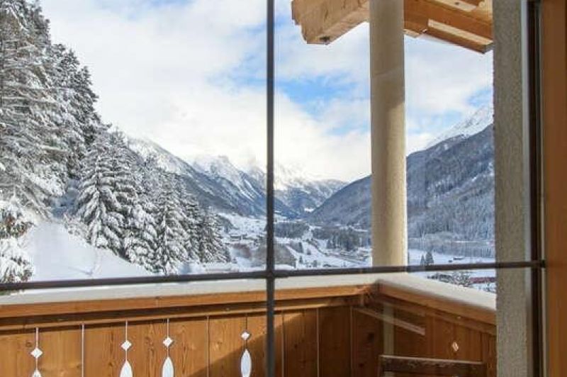 Balkon im Dreibettzimmer im Hotel Bacherhof
